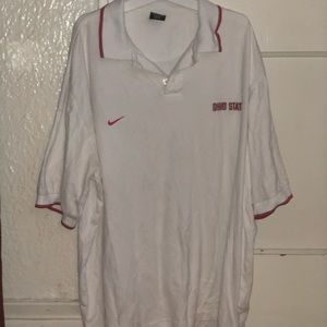 Ohio state bike polo styled shirt